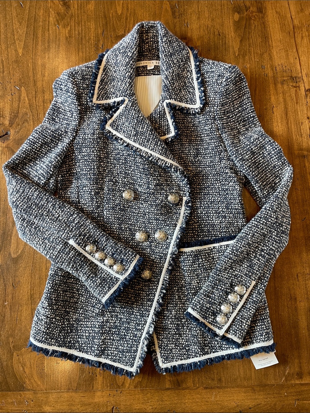 VERONICA BEARD Navy Jacket 0